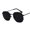 Black black gray film C3, variant on Mens Sunglasses Metal Frame UV400 Protection Lightweight Fashion Glasses Universal Style Literary Glasses Plus