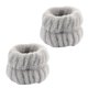thumbnail image 1 of Diademas para lavar la cara para mujer, bandas para el cabello de lana Coral, brazaletes, bandas impermeables, pulseras absorbentes, conjunto de accesorios para el cabello, 1 of 4