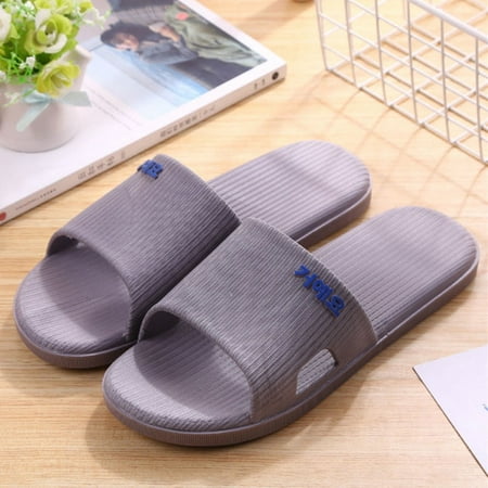 

QWZNDZGR Extra Large Size 50 51 Slippers Bathroom Shoes Men s Summer Beach Slippers House Slides Men Pvc Shoes Shower Slippers Unisex