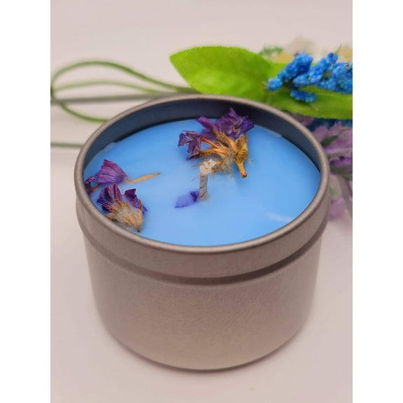 Be Happy! - Sea Salt  Orchid Soy Wax Candle