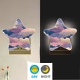 thumbnail image 4 of Star Shaped Energy Saving Night Light Living Room Night Light, Bedroom Night Light, Corridor Night Light, Study Night Light Purple Cloud Cartoon, 4 of 6