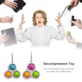thumbnail image 2 of Fidget Toy Pressure Reliever Fidget Sensory Stress Relief Key Chain for Kids Adults Infant Intelligence, 2 of 7