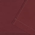 thumbnail image 3 of Exclusive Home Curtains Chateau Striped Faux Silk Grommet Top Curtain Panel Pair, 54x96, Burgundy/Taupe, 3 of 7