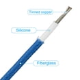 thumbnail image 3 of Uxcell 32.8Ft 9AWG High Temperature Electrical Flexible Silicone Cable Electronic Wire, Blue, 3 of 6