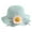 Green, variant on XIMIN Kids Girls Sunscreen Hat Summer Bow Sun Hat Braided Hat Beach Hat Flower Cute Packable Hats Floppy Cap Straw Hat Wide Brim Floppy for Outdoor Sports Travel Hats