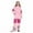 Pink-kid snowsuits, variant on PXLKNZH Snow Suit for Older Kids Girls Boys One Piece Snowsuit Waterproof Windproof Winter Insulated Outdoor Overalls Ski Snowboarding Suits,Black,130