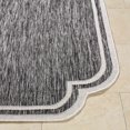 thumbnail image 4 of Hauteloom Arnola Living Room, Bedroom Patio Outdoor Area Rug - Traditional - Black, Cream - 6'7" x 9', 4 of 6
