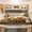 No250, variant on Stove Top Covers for Electric Stove, Heat-resistant glass stove cover, Multi-functional stove/counter/washing machine protector 28.3 x 20.5 inches Kitchen Decor (Kitchen Theme 5)