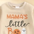 thumbnail image 7 of Quealent Newborn Baby Boy Clothes Set 2pcs Long Sleeve Top and Pants Suit Toddler Baby Fall Winter Clothes (Beige, 2-3 Years), 7 of 7