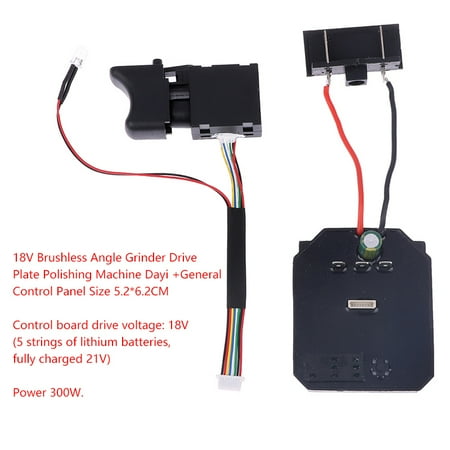 

Power Tool Angle Grinder Switch Brushless Electric Wrench Drive Control Board