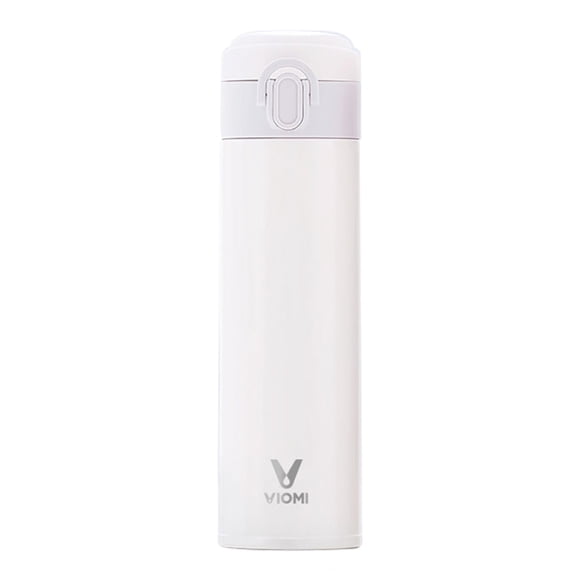 VIOMI VIOMI Eco-Friendly Stainless Steel Vacuum Flask, 300ML, Pearl White, Lightweight & Durable for Travel & Office Use