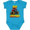 thumbnail image 3 of Inktastic Big Brother Monster Truck Boys Baby Bodysuit, 3 of 5