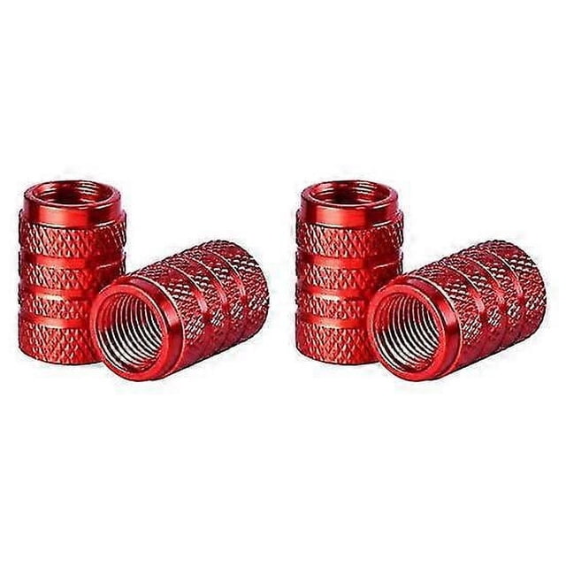 4 tapones universales para válvulas de neumáticos de coche, colores vibrantes, resistentes a la corrosión y al óxido, fáciles de instalar, decorativos, s202412241652