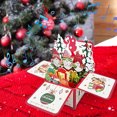 thumbnail image 4 of Dongrere Christmas Cards Pop-up Greeting Cards for Family and Friend, Festive Paper Crafts for Christmas Parties, 4 of 5