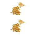 thumbnail image 1 of Ounissouiy 100X Tie Tacks Pin desmontable Badage Holder DIY Crafts Pins Broche de latón Fabricación de joyas Regalos Bolsos Ropa Oro 2Conjunto, 1 of 6