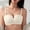 Beige BGL, variant on YLOMAY Women's Bra Women Underwear Front Snaps No Underwire Bras Solid Color Stylish Brassiere Loose Casual Wear Beige L