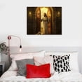 thumbnail image 4 of ONETECH Jesus Wall Art Jesus Christ Knock Door Pictures Wall Decor Christian Religious Canvas Prints Jesus Pictures for Wall Painting Modern Artwork Framed Decor for Bedroom Living Room, 4 of 4