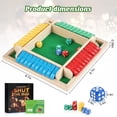 thumbnail image 2 of Juego Shut the Box Uowivi con dados matemáticos para familia y aula, 2 of 6
