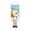 A002- B, variant on Door Decorations Hanging Colorful 3D Puffy Santa Christmas Fabric Banner for Front Entryway Indoor Home Holiday Decor 1 Piece