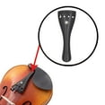 thumbnail image 3 of Violin Accessories, Tail Rope Tuning Peg 15Pcs Chin Rest Violin Accessory Ebony Sound Post Tailpiece  For Replacement, 3 of 8