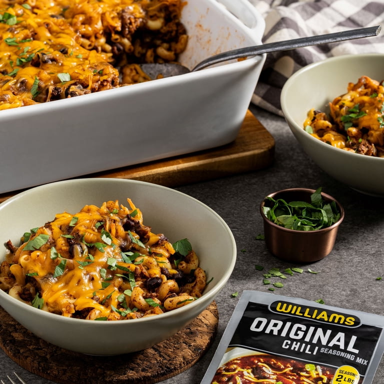 WILLIAMS Original Chili Seasoning Mix 1 oz, Flavorful Blend with
