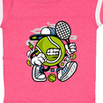 thumbnail image 4 of Inktastic Tennis Ball Boys or Girls Baby Bodysuit, 4 of 5
