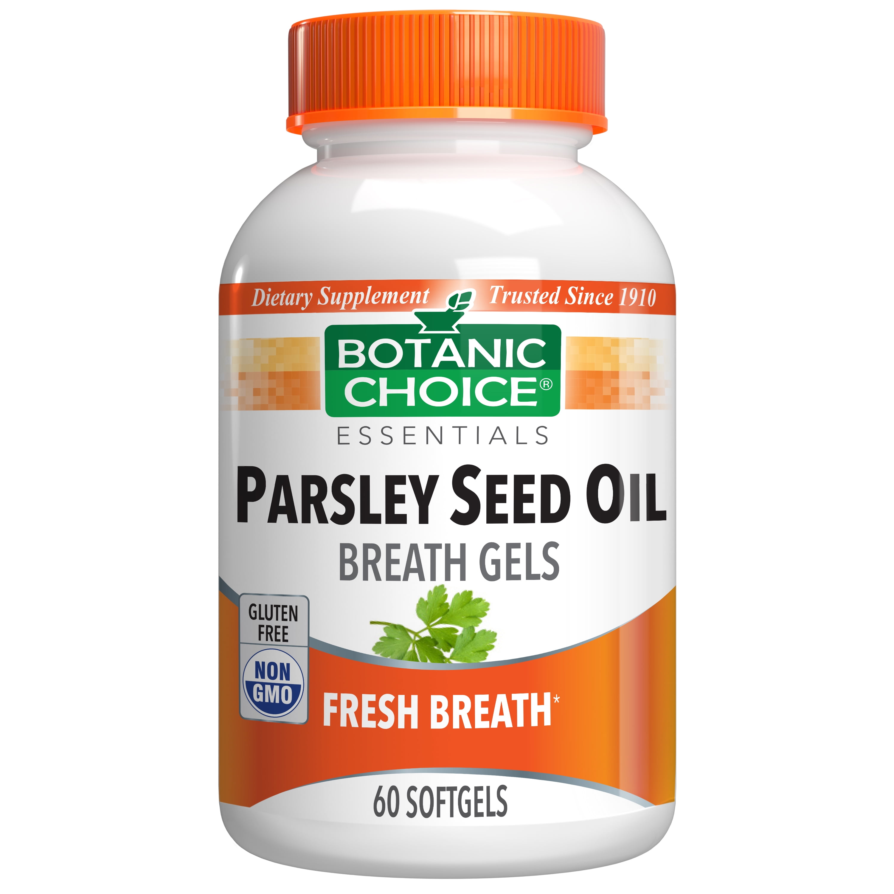 Botanic Choice Parsley Seed Oil Breath Gels Breathe Support Herbal