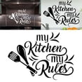 thumbnail image 3 of Decorate Your Kitchen with My Kitchen My Rules Stickers for a Personalized, 3 of 4