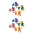 thumbnail image 2 of Vogacara Paquete de 4 juguetes creativos de deformación de huevos de dinosaurio, juegos de ensamblaje DIY, juguete de dinosaurio de 12x6x5cm 2piezas, 2 of 6