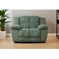 thumbnail image 3 of PonLiving Modern Corduroy Recliner Chair with Overstuffed Arms, Green Living Room/ Office, Chair., 3 of 5