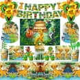 thumbnail image 2 of Decoración para fiesta de cumpleaños de El Rey León de Disney, vajilla de Simba, mantel, fondo, vaso de papel, plato, globo, suministros para baby shower, 2 of 5