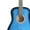 Blue, variant on Ktaxon 38in Beginner Round Acoustic Guitar Starter Kit with Bag, Tuner, Extra Strings, Matte Black