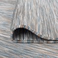 thumbnail image 6 of 8x10 Water Resistant, Large Indoor Outdoor Rugs for Patios, Front Door Entry, Entryway, Deck, Porch, Balcony | Outside Area Rug for Patio | Blue, Stripe | Size: 7'10'' x 10'3'', 6 of 9