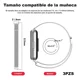 thumbnail image 5 of 3pzs Correa De Acero Extensible Para Samsung Galaxy Fit 3, 5 of 8