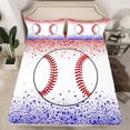 thumbnail image 2 of Castle Fairy Kids Teens Sport Baseball Full Size Sheets,Graffiti Splash Bed Sheets, 2 of 7