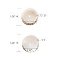 thumbnail image 6 of Round Closet Pole Socket, Pack of 5, Fits Standard Closet Rods, White – Design House, 182741, 6 of 9