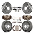 thumbnail image 1 of Transit Auto Front Rear Disc Brake Rotors Ceramic Pads and Drum Kit (9Pc) for Car 2000-2001 Dodge Ram 1500 RWD K8T-102578, 1 of 11
