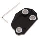 thumbnail image 3 of licencia de Extensión Kickstand de Motocicleta Almohadilla de Extensión Soporte Lateral shamjiam Placa de extensión de la pata de cabra, 3 of 6