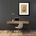 thumbnail image 4 of Domenico Beccafumi 19x24 Black Modern Framed Museum Art Print Titled - Study for the Figure of Abraham (1547), 4 of 5
