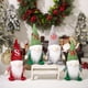 thumbnail image 5 of Adornos navideños para el hogar, adornos con nombre hechos a mano, muñecos de gnomo de punto, elfos, enanos sin rostro, accesorios, regalos de Navidad para niños, 5 of 5