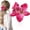 Hot Pink, variant on YLOHUIL Thai Orchid Hair Clip, Artificial Flower Hair Pin for Wedding Bridal Updo, Bridesmaid Hair Accessory for Vacation Photoshoot, Multicolor