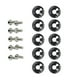 thumbnail image 2 of Kenally Juego surtido de arandelas y tornillos para coche de 10 piezas, Kit de arandela decorativa para pernos de vehículo, repuestos para automóviles Accesorios para motos Negro Kenally VI018653-03, 2 of 6