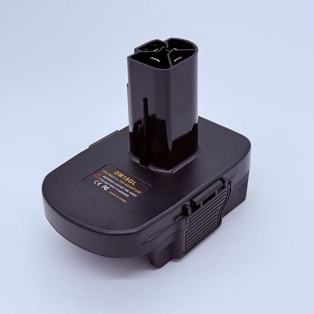 Adaptador de Batería para de*walt/Mil*wau*kee Batería de 18V a para Manualidades*Hombre Herramientas Eléctricas de 19.2V