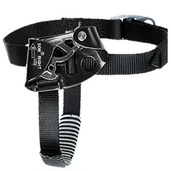 Hzzsbu Climbing Foot Ascender for Right or Left Foot - Quick-step Riser for Mountaineering Safety