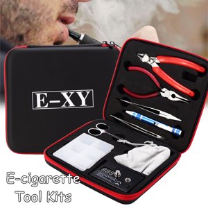 Coil DIY Kit d'outils de bobine de sac de stockage ensemble de bobine Jig Ohm Meter Tweezer céramique