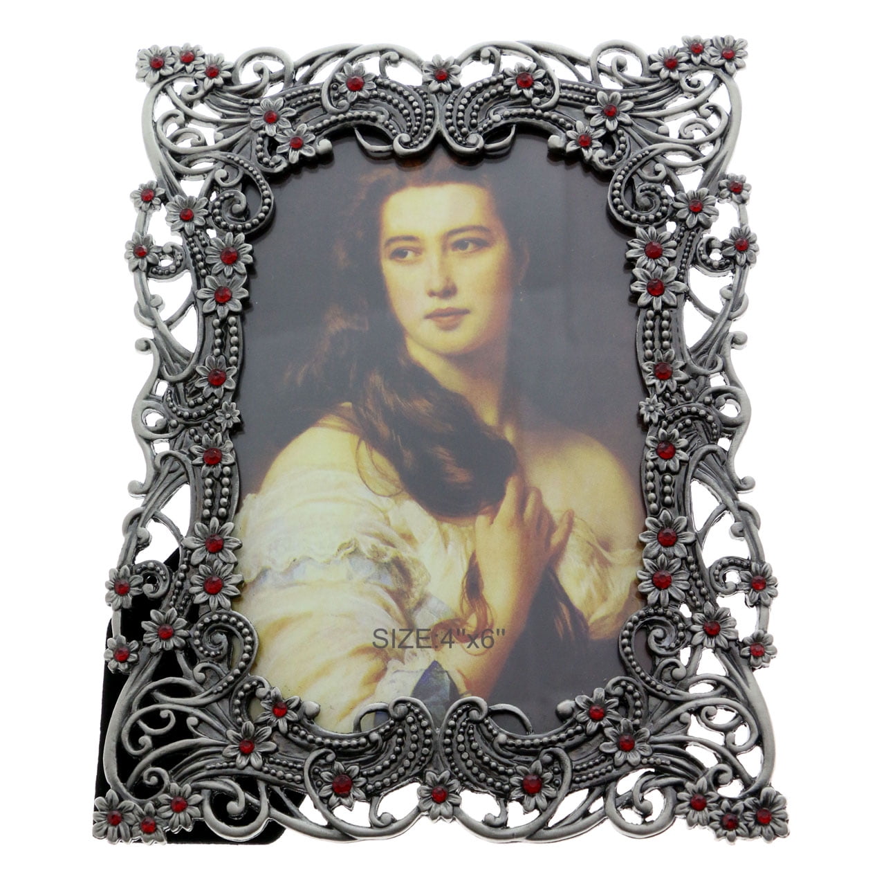 Polished Silvertone Acrylic Photo Sleeve Two-Sided Photo Frame in Polished Silvertone for 4 x 6 Photos Polished Silvertone Acrylic Photo Sleeve Two-Sided Photo Frame in Polished Silvertone for 4 x 6 Photos