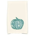 thumbnail image 2 of Simply Daisy 18" x 30" Pumpkin Patch Holiday Geometric Print Kitchen Towel, 2 of 2