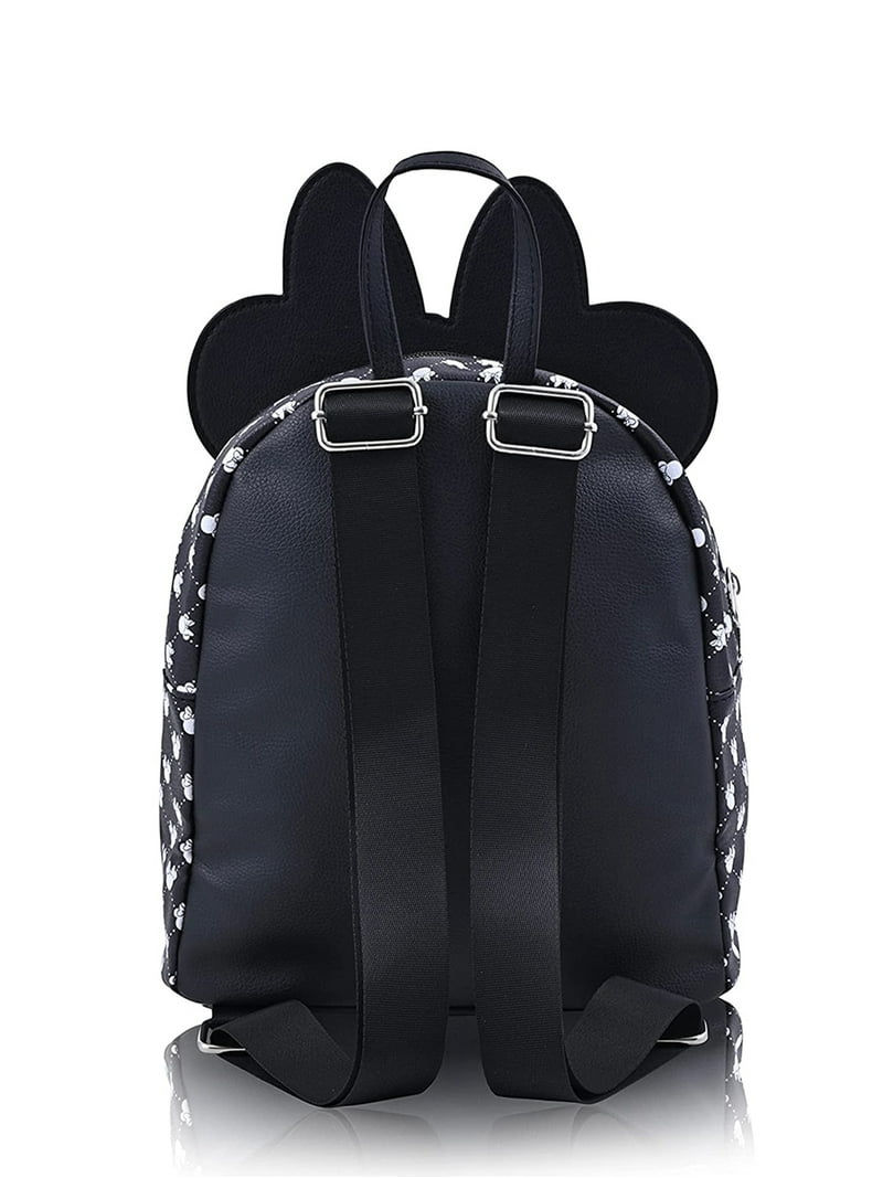 disney minnie mickey mouse ears bow mini backpack bag & This bag features quilted Loungefly Disney Minnie Mouse Debossed