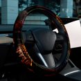 thumbnail image 6 of Halloween 14.5 Inch Printing PVC Leather Auto Accessories Car Wheel Cover Steering Wheel Covers, 6 of 6