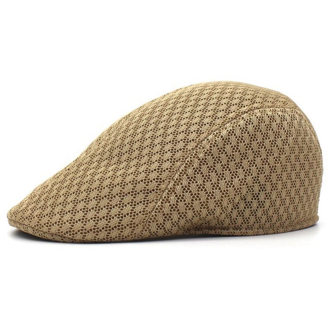 LinYooLi Net Eye Parent -Child Beret Hat Summer Breath Mushi Hat Pure Color Fashion Various Outdoor Casual Hat